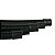 SANKING SIFAO/MANGUEIRA CORRUGADA SOLDAVEL 3/4" UPVC PRETO 25MM 100CM - Imagem 1