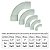 SANKING CURVA LONGA 90° SOLDAVEL 1" UPVC BRANCO 32MM - Imagem 4