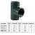 SANKING TEE ROSCA/SOLDAVEL 1-1/4" UPVC CINZA 40MM - Imagem 5