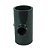 SANKING TEE DE REDUCAO SOLDAVEL UPVC CINZA 40-20MM 1-1/4"-1/2" - Imagem 1