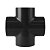 SANKING CRUZETA SOLDAVEL 1-1/2" UPVC CINZA 50MM - Imagem 1