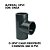 SANKING TEE SOLDAVEL 1-1/2" UPVC CINZA 50MM - Imagem 3