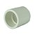 SANKING LUVA SOLDAVEL 1-1/4" UPVC BRANCO 40MM - Imagem 1