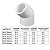 SANKING JOELHO COTOVELO 45° SOLDAVEL 1" UPVC BRANCO 32MM - Imagem 4