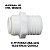 SANKING CONEXAO RAPIDA PP UPVC BRANCO 1/2"-1/4" 20-6.5MM - Imagem 3