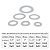SANKING ANEL JUNTA DE VEDACAO DE SILICONE BRANCO 63MM 2" - Imagem 4