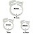 SANKING ABRACADEIRA JACARE NYLON BRANCO 32MM 1" - Imagem 5
