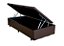 Cama Box Baú Solteiro 0.88 x 1.88 com 20cm de profundidade, Blindado em madeira. - Imagem 4