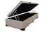 Cama Box Baú Solteiro Americano 0.96 x 2.03 com 20cm de profundidade, Blindado em madeira. - Imagem 3