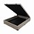 Cama Box Baú Viúva 1.28 x 1.88 com 25cm de profundidade, Blindado em madeira. - Imagem 4