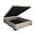 Cama Box Baú Casal Padrão 1.38 x 1.88 com 20cm de profundidade, Blindado em madeira. - Imagem 8