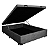 Cama Box Baú Casal Padrão 1.38 x 1.88 com 30cm de profundidade, Blindado em madeira. - Imagem 6