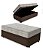 Conjunto Cama Box Baú Solteiro 0.88x1.88 com Colchão de Molas Ensacadas e Espuma D33. - Imagem 3