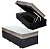 Conjunto Cama Box Baú Solteiro 0.88x1.88 com Colchão de Molas Ensacadas e Espuma D33. - Imagem 2
