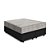 Conjunto Cama Box Baú Casal 1.38x1.88 BIPARTIDO com Colchão de Molas Ensacadas e Espuma D33. - Imagem 2
