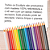 Lápis De Cor 24 Cores Grip Faber Castell Estojo Metalico - Imagem 3
