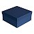Caixa Rígida Cartonada Presente 20 X 20 X 7 Azul Marinho - Imagem 2