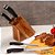 Jogo Kit 5 Facas Mundial Cepo Elegance Kitchen Aço Inox - Imagem 4