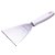 Espátula Reta 12" Chapeiro Chapa Cozinha Lanche Aço Inox - Imagem 1