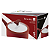 Panela Com Tampa Vermelha 20X9cm 2,5L Hércules PA300-P20VM - Imagem 4