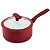 Panela Com Tampa Vermelha 20X9cm 2,5L Hércules PA300-P20VM - Imagem 1