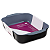 Assadeira Retangular Hercules 25x20cm Preta PA9000-A25P - Imagem 1