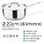 Panela Com Tampa Inox Fundo Triplo 20CM 2,5L Hércules PA50-003 - Imagem 2