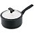 Panela Antiaderente Com Tampa Preta 16cm 1,5l Hércules PA300-P16PR - Imagem 1