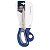 Tesoura Multiuso Fio Liso Azul Cushion Pro Mundial 25,4CM 990-10 - Imagem 4