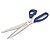 Tesoura Multiuso Fio Liso Azul Cushion Pro Mundial 25,4CM 990-10 - Imagem 3