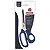Tesoura Multiuso Fio Liso Azul Cushion Pro Mundial 16,5CM 970-6.1/2 - Imagem 4