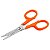 Tesoura De Bordar Fio Liso Laranja Pixel Mundial 10,8CM 3568-4.1/4 - Imagem 2