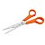 Tesoura Hobby Fio Liso Laranja Pixel Mundial 14CM 3564-5.1/2 - Imagem 2