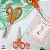 Tesoura Hobby Fio Liso Laranja Pixel Mundial 14CM 3564-5.1/2 - Imagem 3