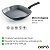 Frigideira Grill Quadrada Cinza Antiaderente 31cm Hércules 2L PA300-FG23CZ - Imagem 2