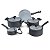 Conjunto de Panelas Antiaderente Hércules 5pc Marrom PA300-5PCZ - Imagem 1
