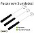 Garfo Helicoidal Banhar Chocolate Confeitaria 17Cm 3pc Hércules UC60-03 - Imagem 2