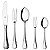 Faqueiro Talheres Inox Croisé Hercules 30p Luxo Design Exclusivo 1599-30CP - Imagem 1