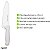 Faca Carne Profissional Aço Inox Mundial 8" Branca Masterline 7810-8 - Imagem 2
