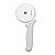Cortador Pizza Inox Profissional 4" Mundial Branco Masterline 7891-4 - Imagem 1