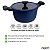 Caçarola Aantiaderente Tampa Hércules Azul 24cm 4,5L PA4000-C24AZ - Imagem 2