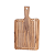 Tábua com Cabo para Churrasco Tramontina em Madeira Mista 40x23,3 cm - Imagem 1