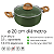 Caçarola Com Tampa Antiaderente Hércules 20cm Verde Cerâmico 2,5L PA250-C20VD - Imagem 2