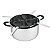 Espagueteira 4 Divisões Inox 32cm Hércules 10L PA120 - Imagem 1