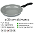 Frigideira Cinza Antiaderente Cerâmico 20cm Hércules 1L PA100-F20CZ - Imagem 2