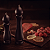 Moedor de Pimenta e Sal Tramontina Churrasco Black em Cerâmica com Recipiente de Madeira 10" - Imagem 2