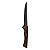 Faca para Desossar Tramontina Churrasco Black com Lâmina em Aço Inox Escurecido e Cabo de Madeira 6" - Imagem 1