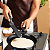 Frigideira Versatile Antiaderente 22CM Tapioqueira Preta com Espatula 600ml Hercules PA180-T22PR - Imagem 2