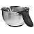 Bowl Medidor em Aço Inox com Alça em Silicone Hercules 18cm 1L BM23-18 - Imagem 4