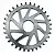 Coroa Artifex Direct Shimano 12V AL7075 Cinza - Imagem 5